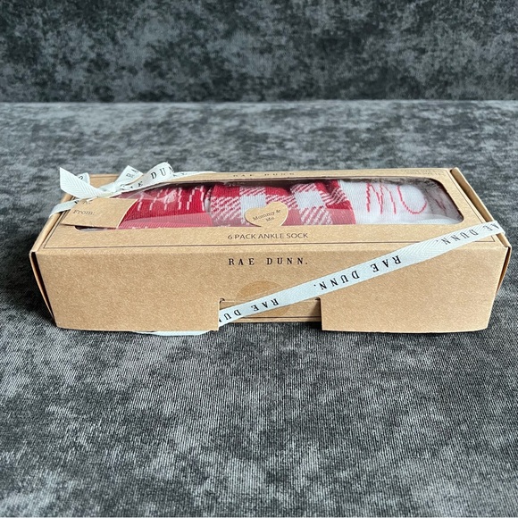 NWT Rae Dunn Mommy and Me Sock Set of 6 - Picture 2 of 9